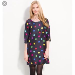 Kate Spade ‘Belina’ Rainbow Polka Dot Dress size 8